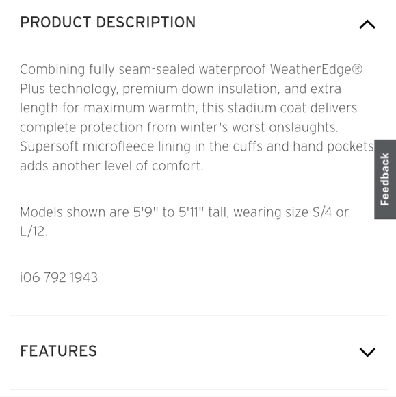 Edie Bauer Women's Olympia Waterproof Down Stadium Jacket - Picture 15 of 16